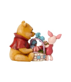 Pooh and Piglet Easter (Signed by Jim Shore)