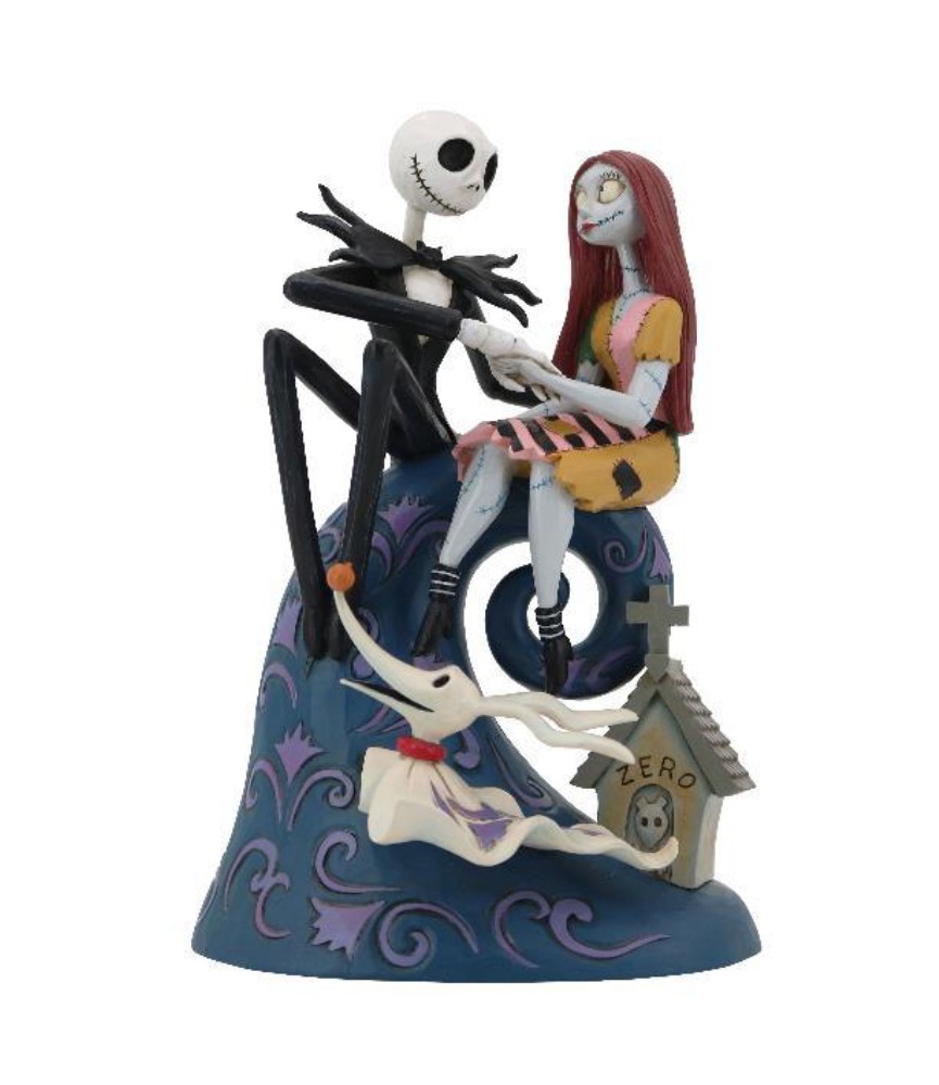 Nightmare, Jack, Sally, Zero and his Gravestone (Signed by Jim Shore)