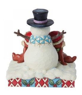 Chip ‘n’ Dale with Snowman (Signed by Jim Shore)