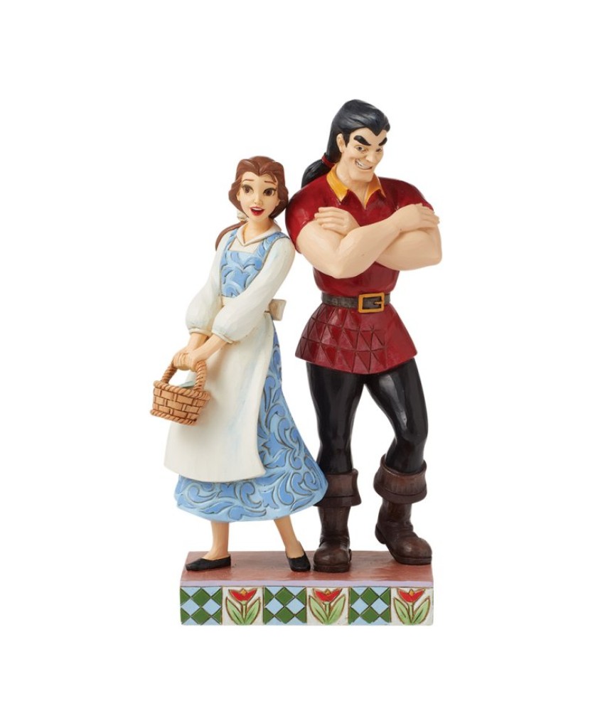 Brilliant & Boorish: Belle & Gaston Figurine (Signed by Jim Shore)