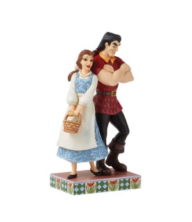 Brilliant & Boorish: Belle & Gaston Figurine (Signed by Jim Shore)