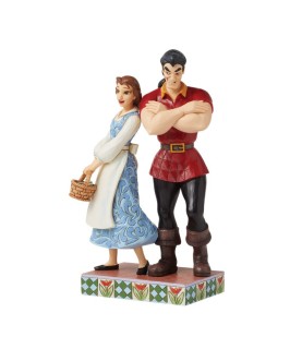 Brilliant & Boorish: Belle & Gaston Figurine (Signed by Jim Shore)