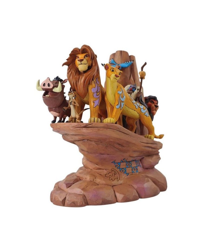 Pride Rock: Lion King Carved by Heart (Signed by Jim Shore)
