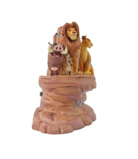 Pride Rock: Lion King Carved by Heart (Signed by Jim Shore)