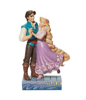 My New Dream: Rapunzel & Flynn Rider (Signed by Jim Shore)