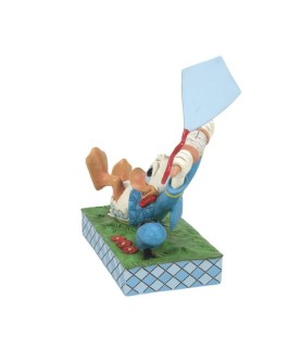 A Flying Duck: Donald with Kite (Signed by Jim Shore)