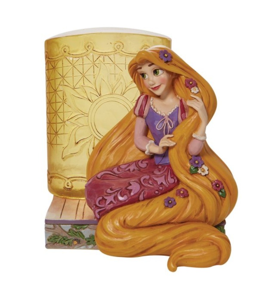 Rapunzel & Lantern Figurine (Signed y Jim Shore)
