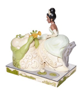 Bayou Beauty: Tiana with Louis (Signed by Jim Shore)
