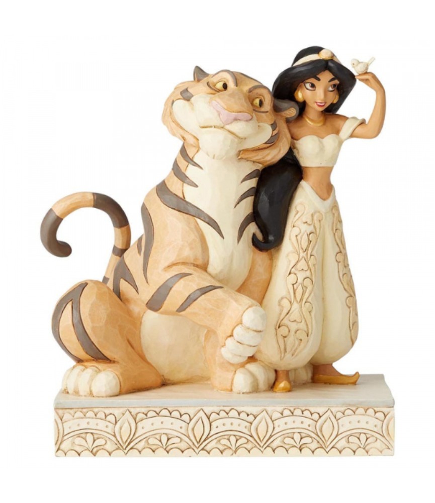 Wondrous Wishes: White Woodland Jasmine & Rajah (Signed by Jim Shore)