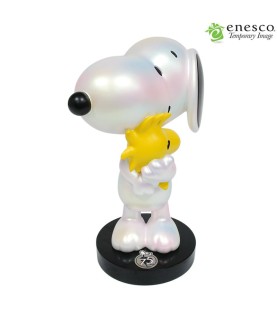Limited Edition Pearlised Snoopy Statue