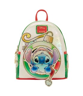 Loungefly Mini Backpack - Lilo & Stitch Holiday