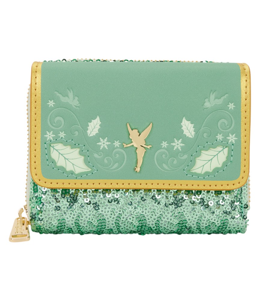 Loungefly Cardholder wallet: Tinker Bell Holiday