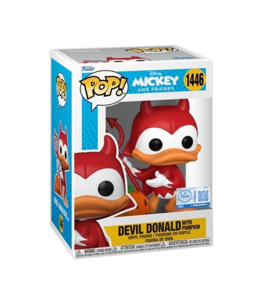 Pop! Disney: Devil Donald (Black Light) (no1446)
