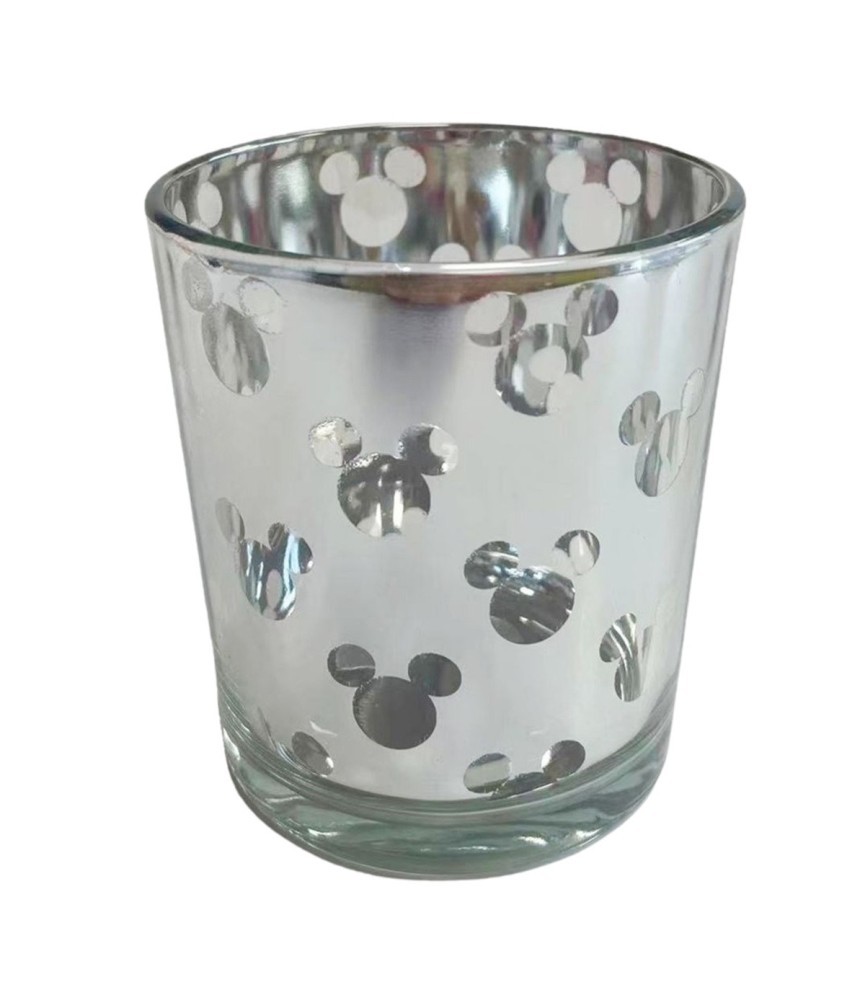 Votive Mickey silver medium