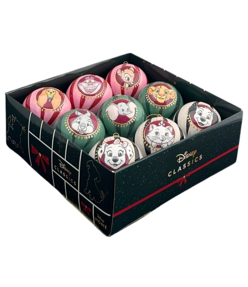 Bauble box 9 pcs Classics
