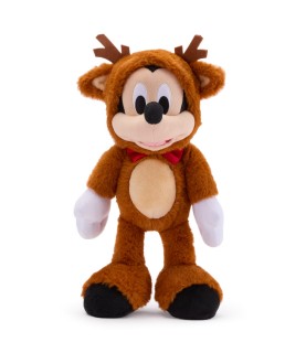 Mickey Mouse Reindeer Festive Medium Soft Toy
