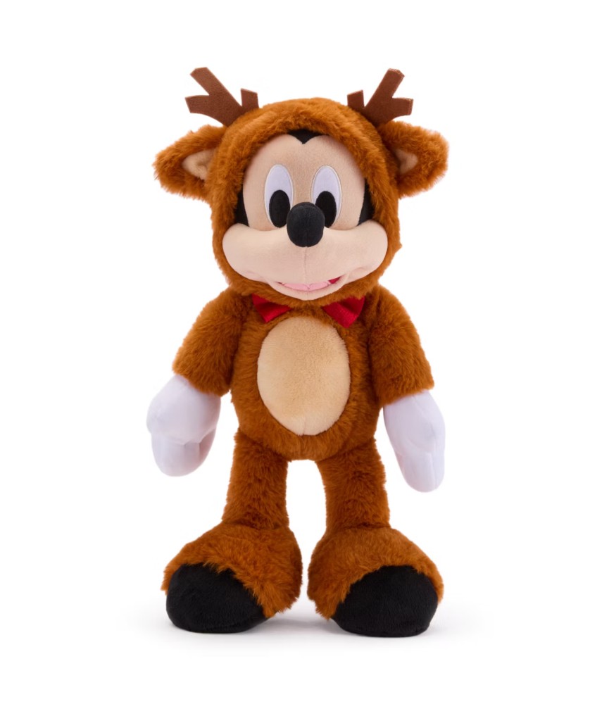 Mickey Mouse Reindeer Festive Medium Soft Toy