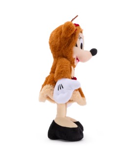 Minnie Mouse Reindeer Festive Medium Soft Toy