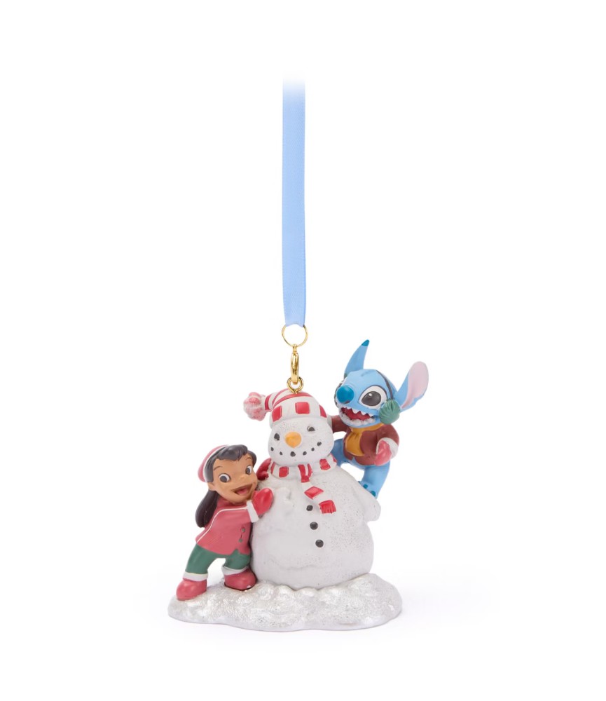 Lilo and Stitch Winter Sketchbook Ornament, Lilo & Stitch