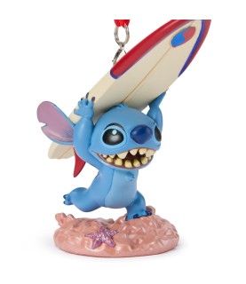 Stitch with Surfboard Sketchbook Ornament, Lilo & Stitch