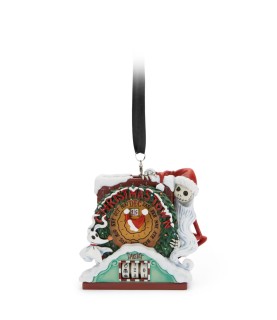 Jack Skellington and Zero Christmas Countdown Ornament, Tim Burton's