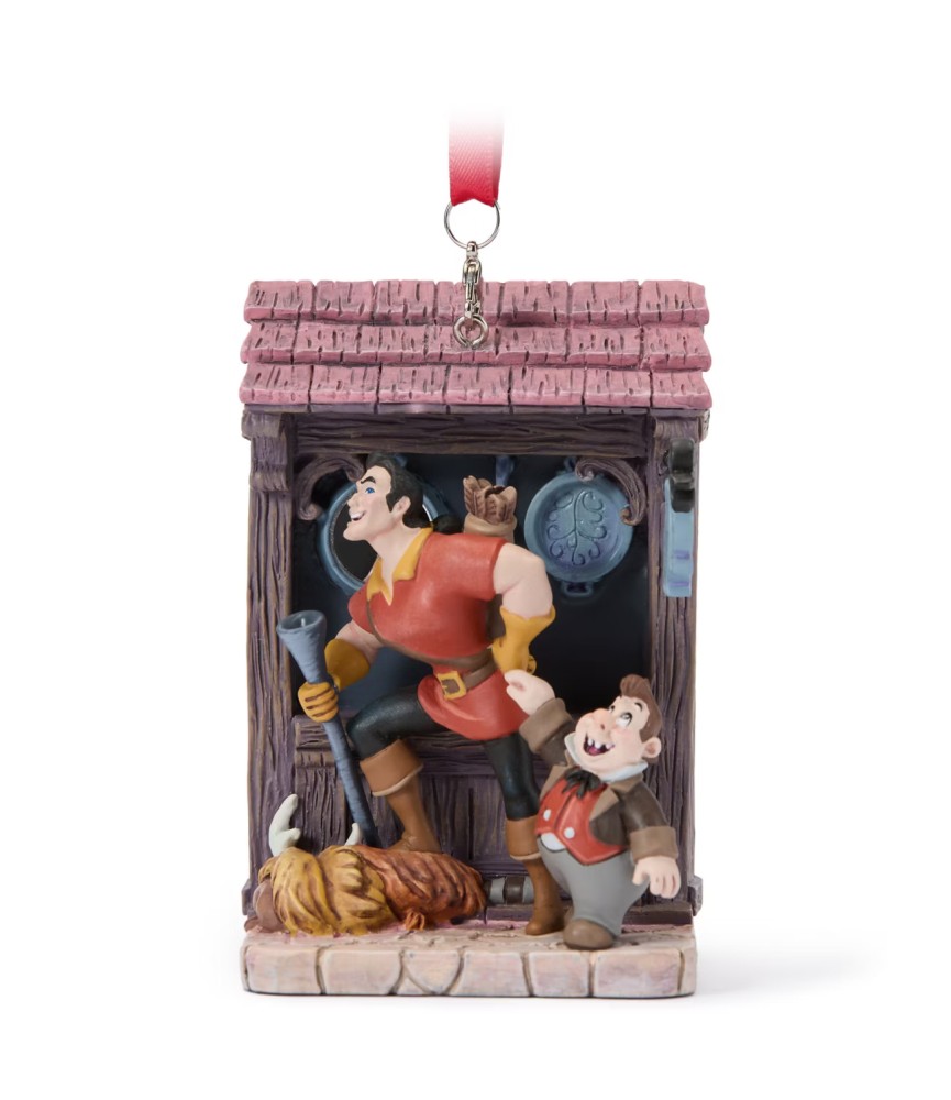 Gaston and LeFou Sketchbook Ornament, Beauty and the Beast