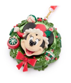 Minnie Mouse Wreath Ornament