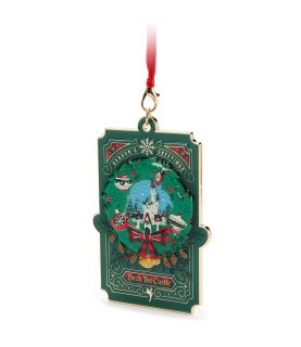 Disney Castle Metal Ornament