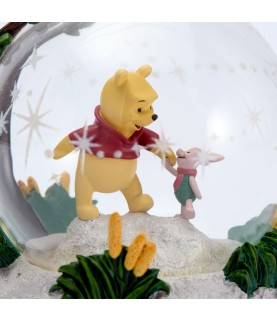 Winnie the Pooh and Piglet Winter Sketchbook Ornament
