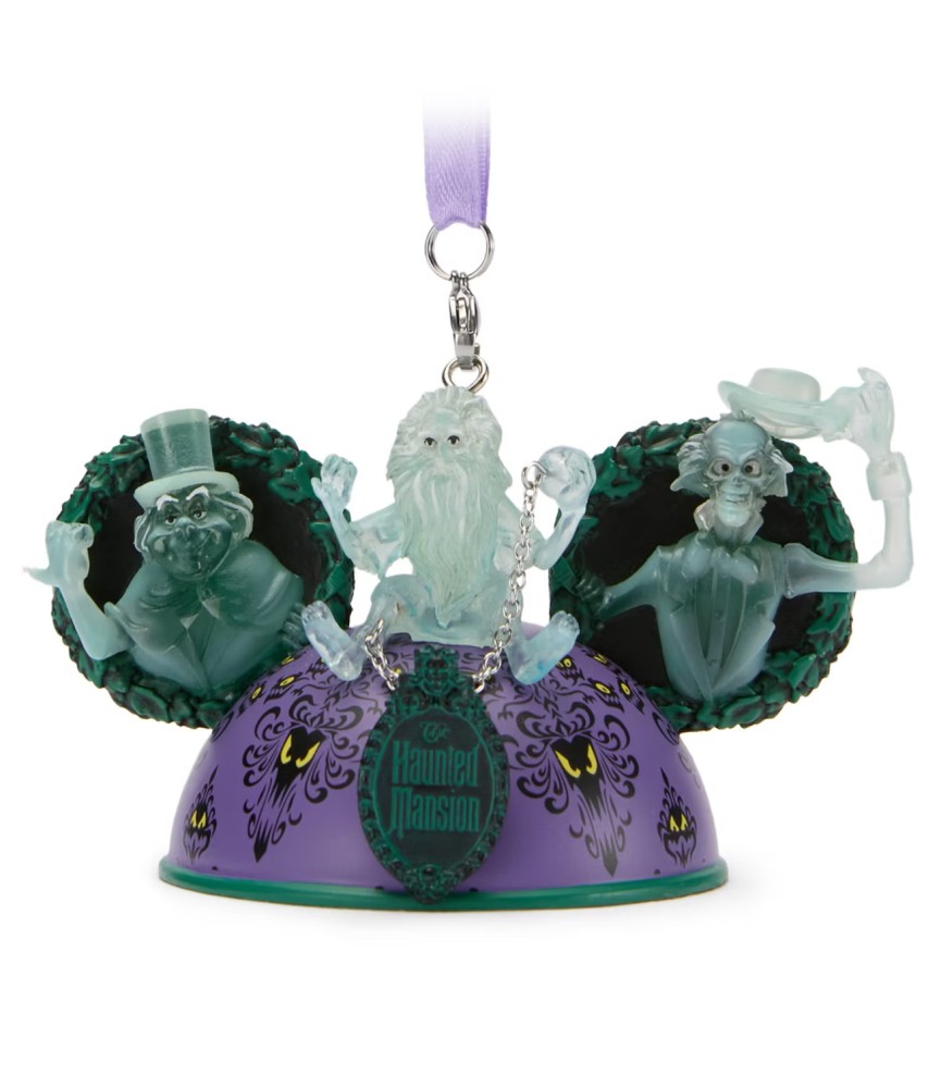 Hitchhiking Ghosts Light-Up Ears Hat Ornament, The Haunted Mansion