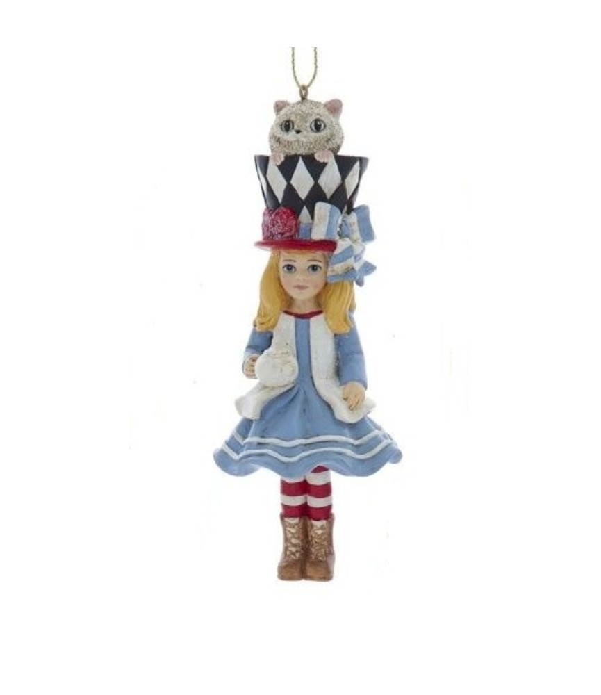 Alice in Wonderland Nutcracker Ornament: Alice