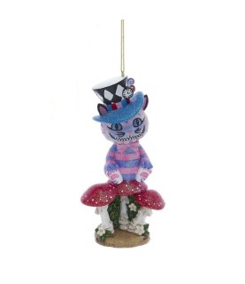 Alice in Wonderland Nutcracker Ornament: Cheshire Cat