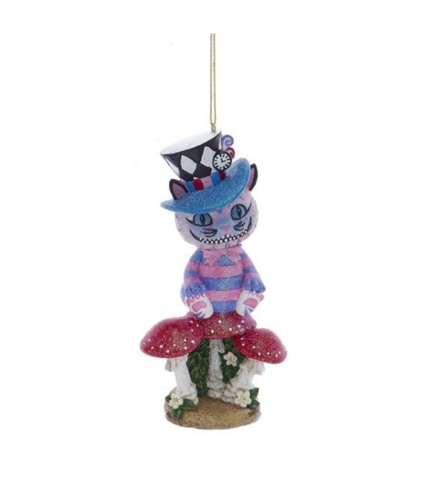 Alice in Wonderland Nutcracker Ornament: Cheshire Cat