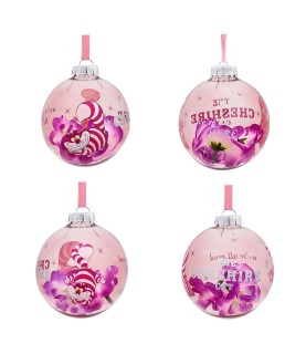 Alice in Wonderland Set of 7 Baubles