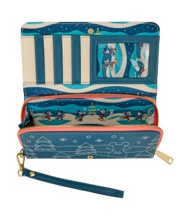 Loungefly Wallet - Mickey & Minnie Holiday