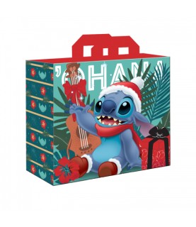 Stitch - Xmas Ohana - Shopping Bag