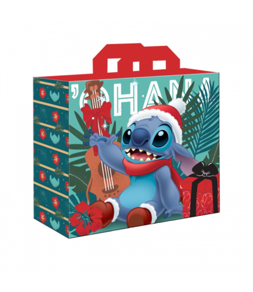 Stitch - Xmas Ohana - Shopping Bag
