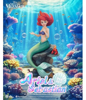 Vooruitbetaling: The Little Mermaid Master Craft Statue Ariel & Sebastian (Expected)