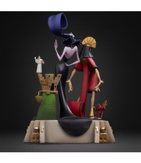 The Emperor's New Groove Deluxe Art Scale Statue 1/10 Kuzco & Yzma (Expected)