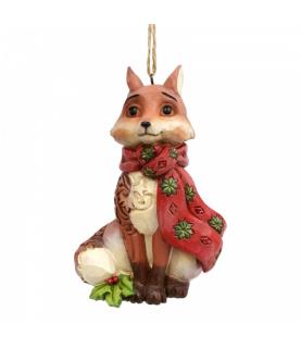 Winter Wonderland Fox Hanging Ornament