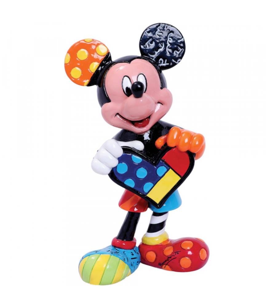 Mickey Mouse with Heart Mini Figurine