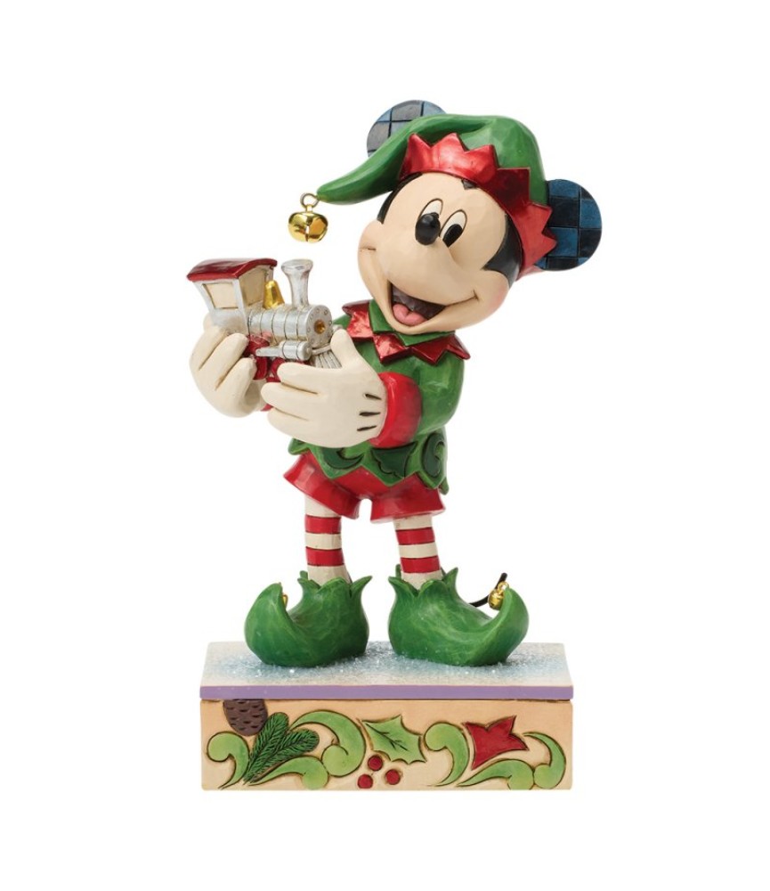 Vooruitbetaling: Elf on Track (Mickey Elf with Train) (Exp 2026-08-01)