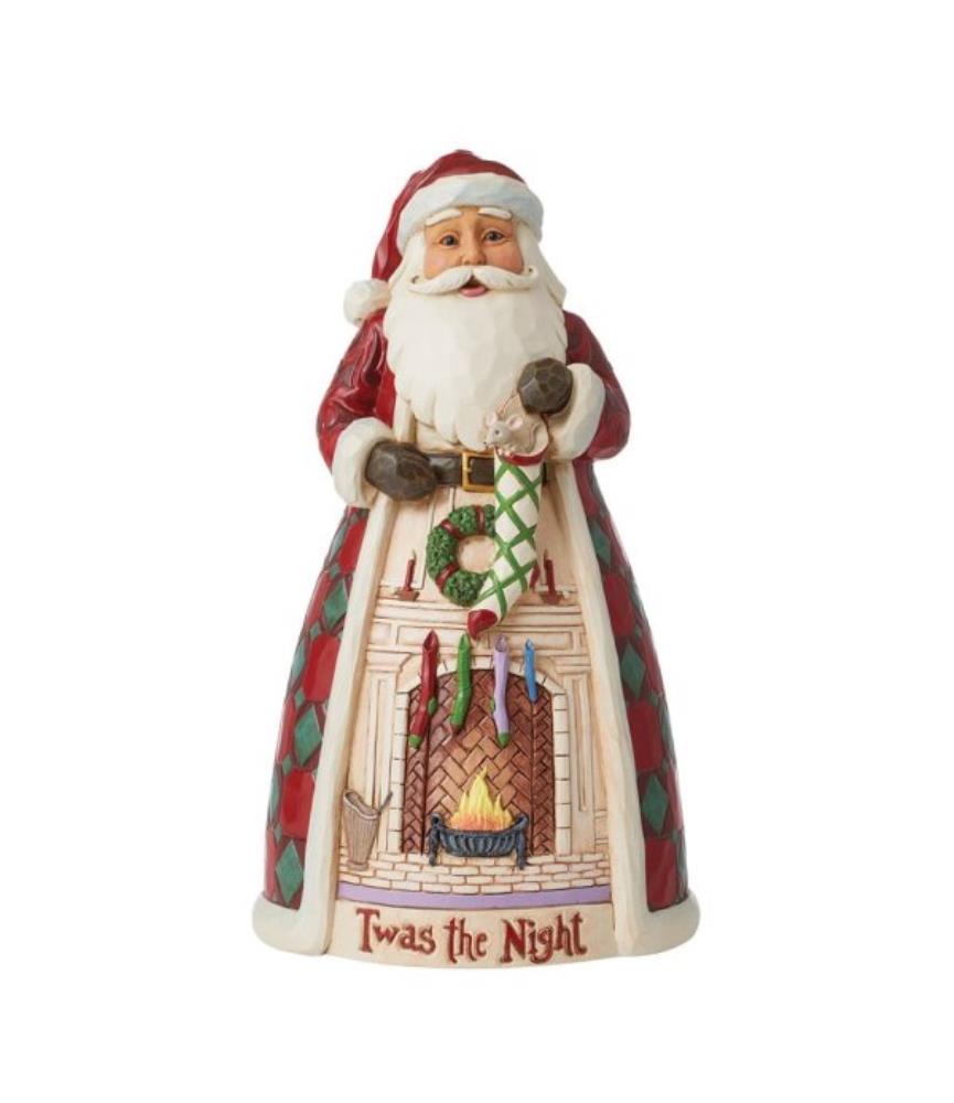 Twas The Night Before Christmas Santa with Stocking
