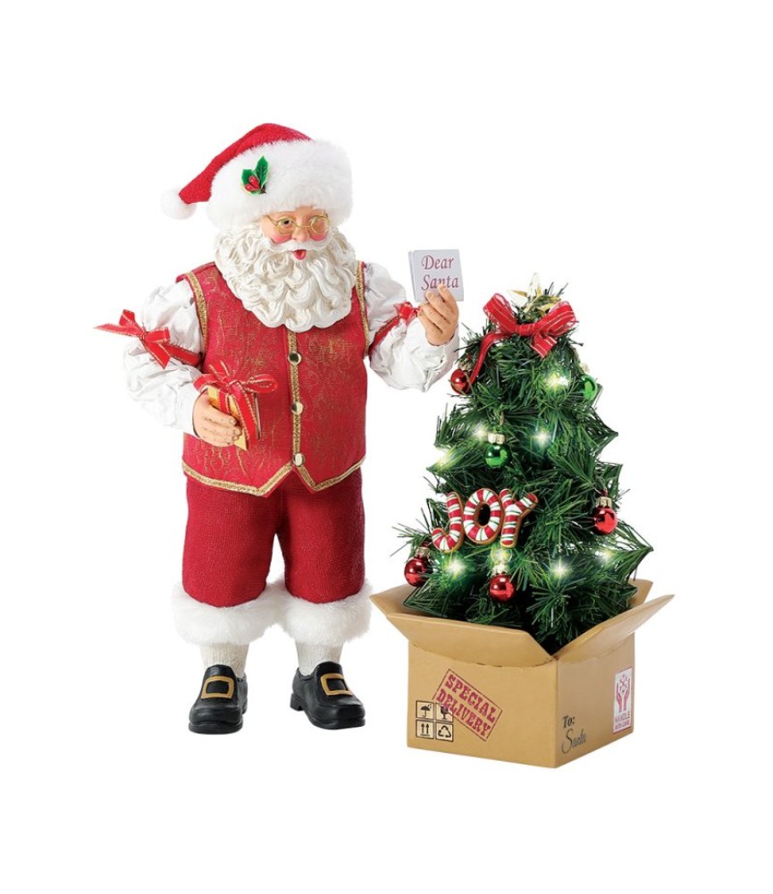 Vooruitbetaling: Pop-Up Tree (Santa Figurine) (Expected)