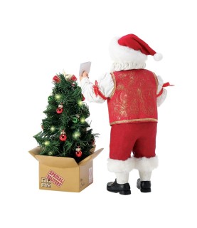 Vooruitbetaling: Pop-Up Tree (Santa Figurine) (Expected)