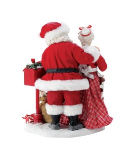 Pré-paiement: Santa and Mrs. Claus Figurine (Exp 2026-08-01)