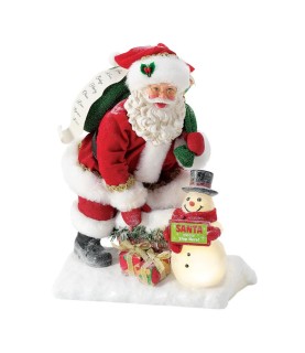 Vooruitbetaling: Santa Stops Here Figurine (Expected)