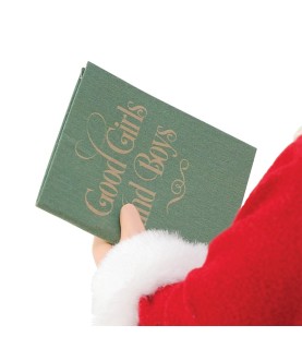 Vooruitbetaling: Santa at the Mall Figurine (Exp 2026-08-01)