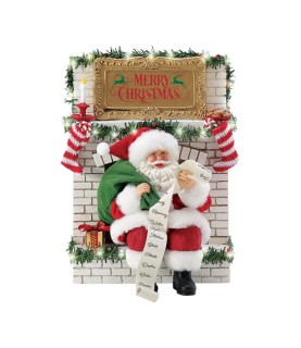 Voorschot: Down the Chimney (Santa Figurine) (Expected)
