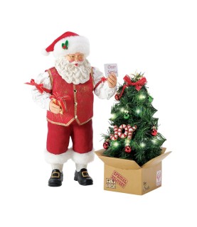 Voorschot: Pop-Up Tree (Santa Figurine) (Expected)